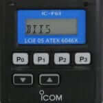 ปุ่มกดวิทยุสื่อสาร ICOM IC-F61